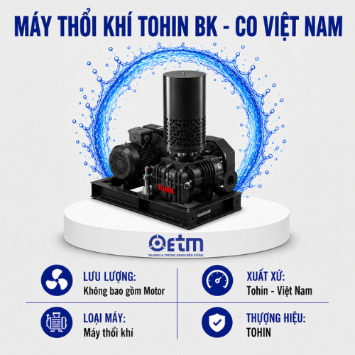 MÁY THỔI KHÍ TOHIN BK - CO Việt Nam